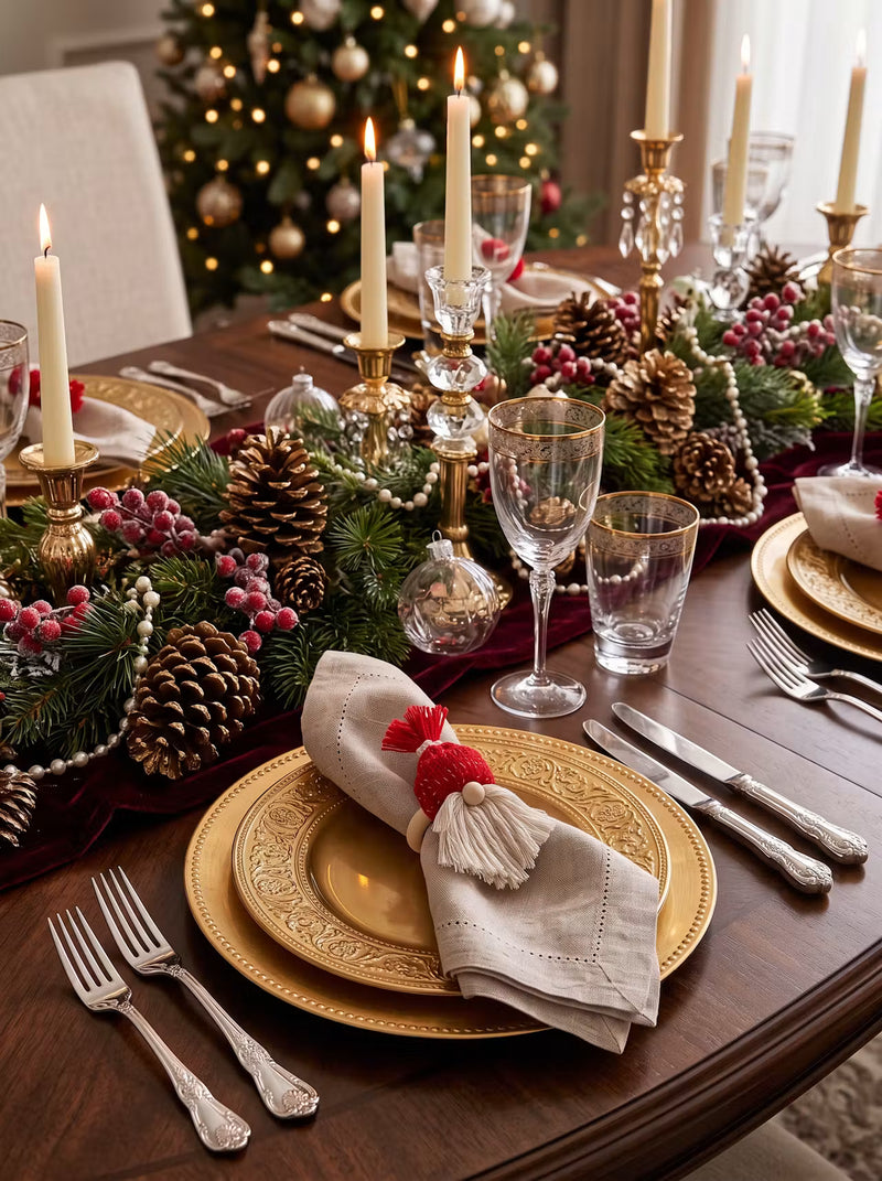 Noel in Red - Napkin Ring