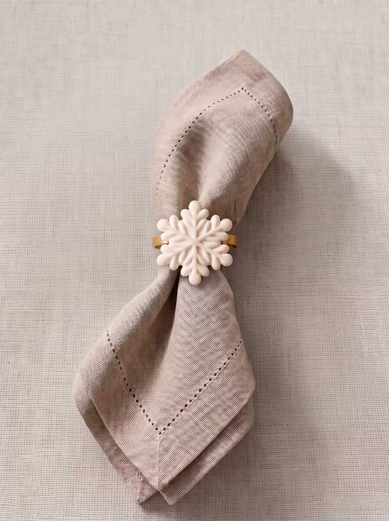 Snow - Napkin Ring