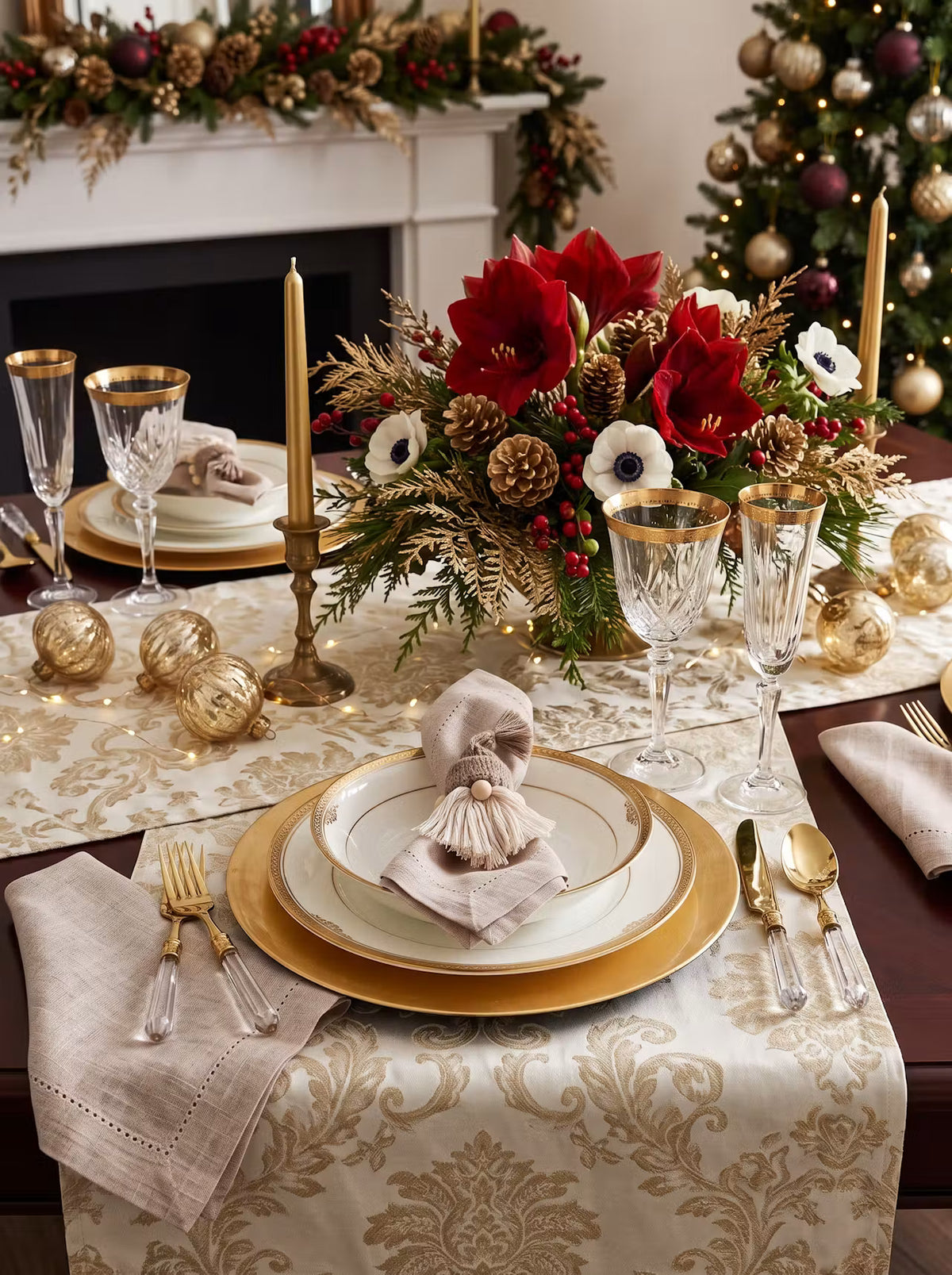 Noel in Nude - Napkin Ring
